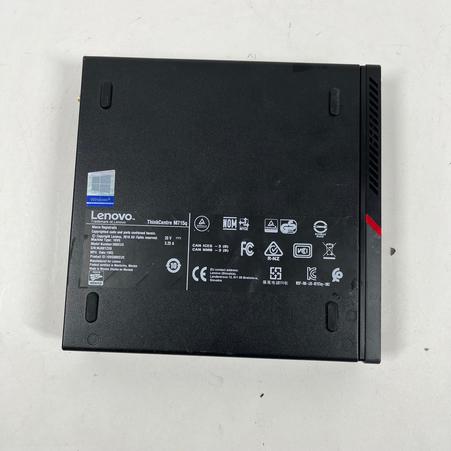 Lenovo ThinkCenter M715q MPN 000EUS computer