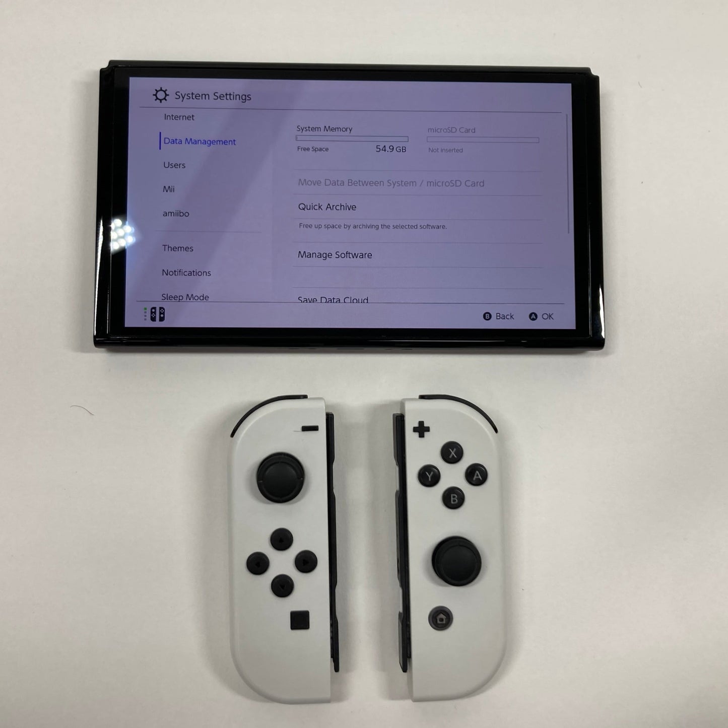 Nintendo Switch OLED Video Game Console HEG-001 White