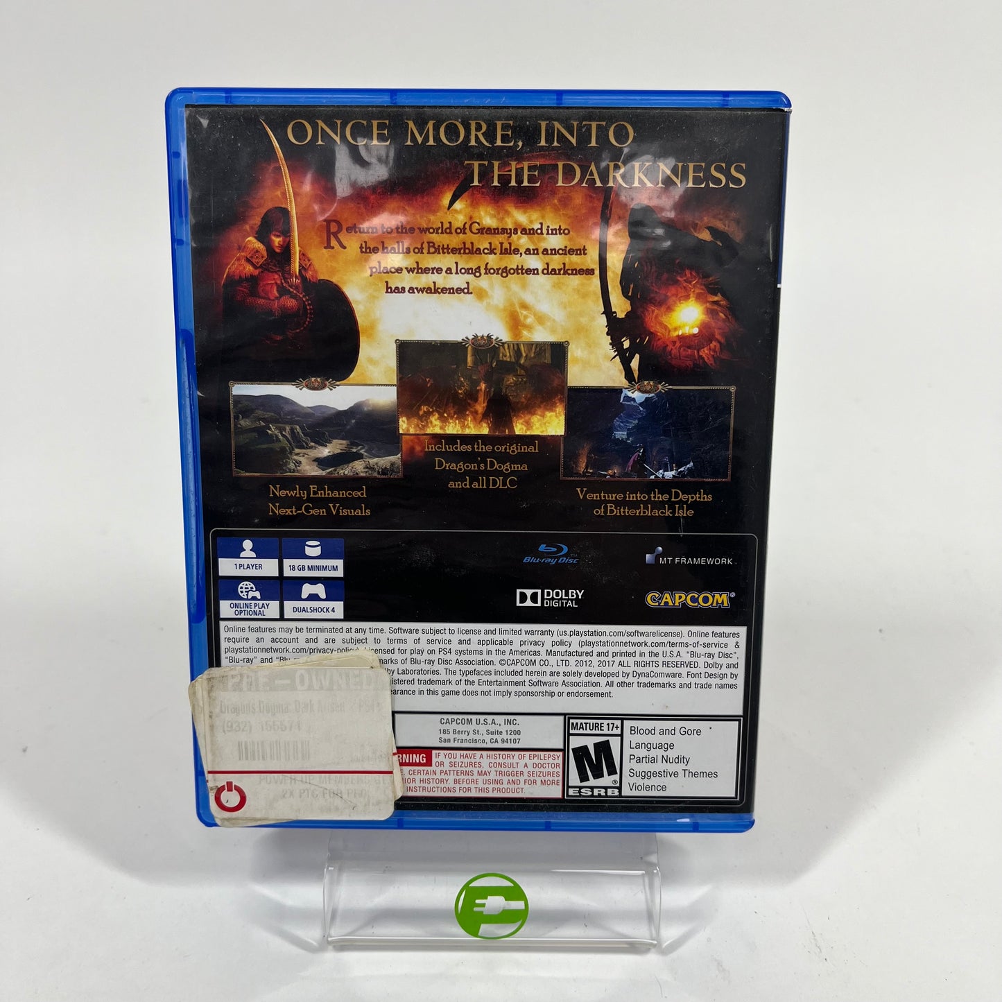 Dragon's Dogma: Dark Arisen (Sony PlayStation 4 PS4, 2017)