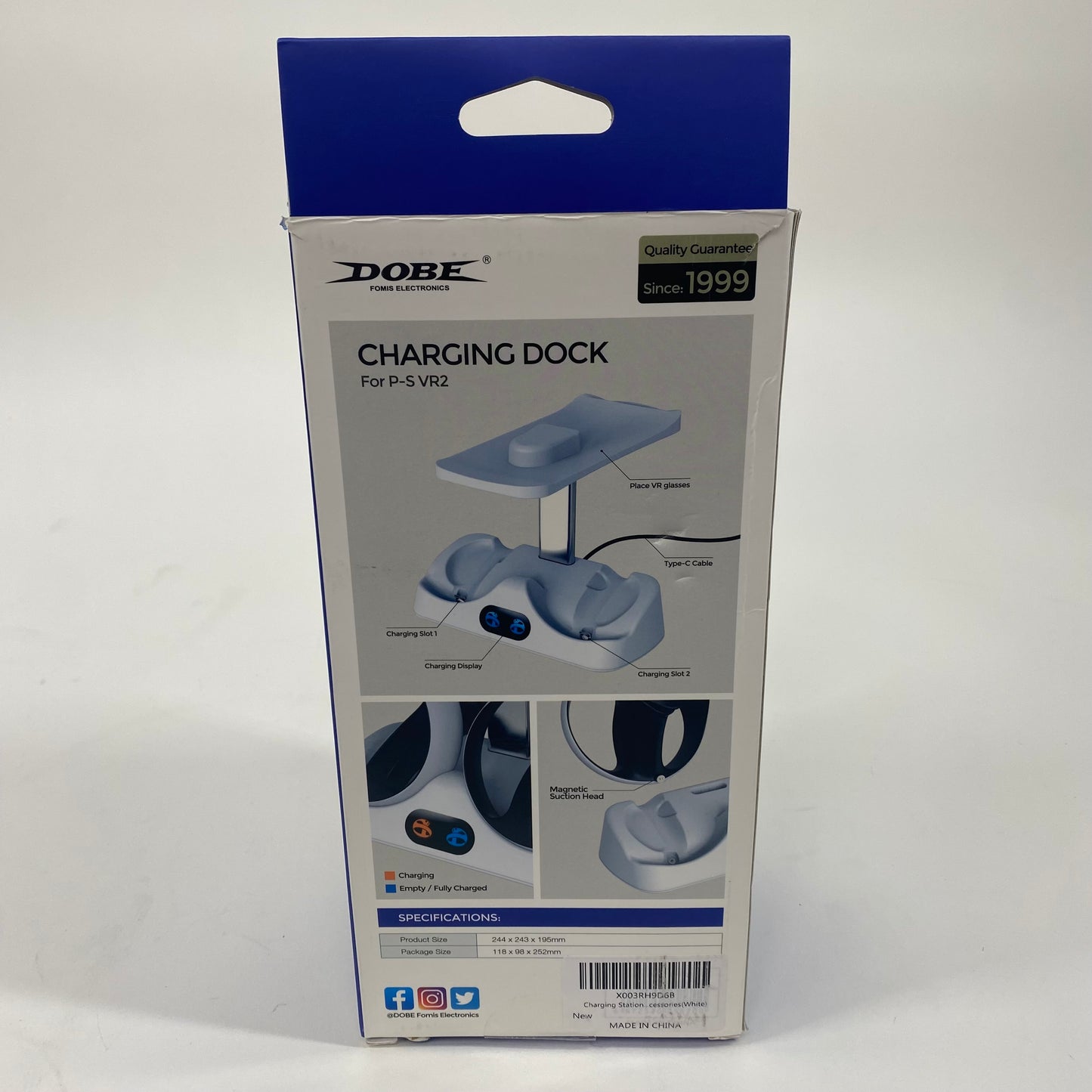 DOBE Playstation VR VR2 Charging Dock White TP5-2515