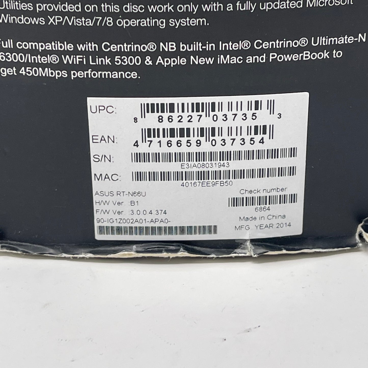 ASUS Dark Knight Double RT-N66U Dual Band WIFI 4 35555810 Gigabit Router