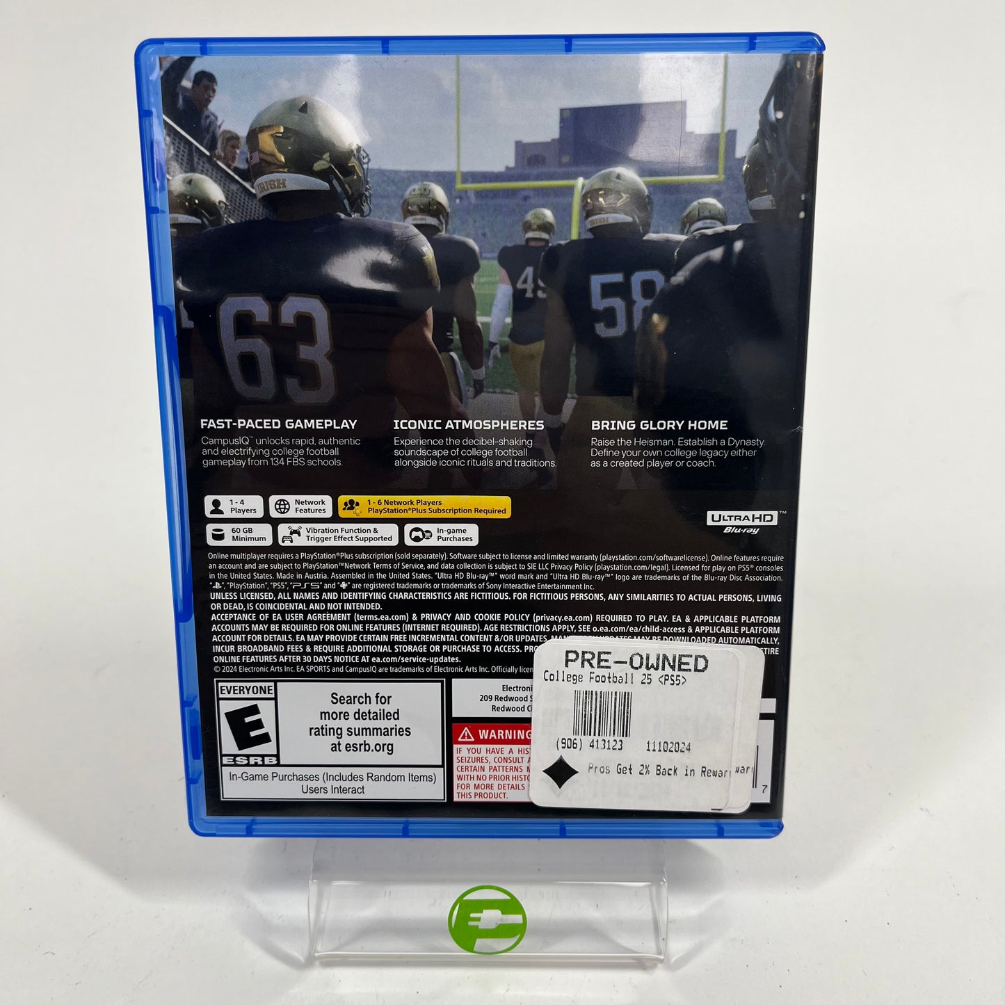EA Sports College Football 25 (Sony PlayStation 5 PS5, 2024)
