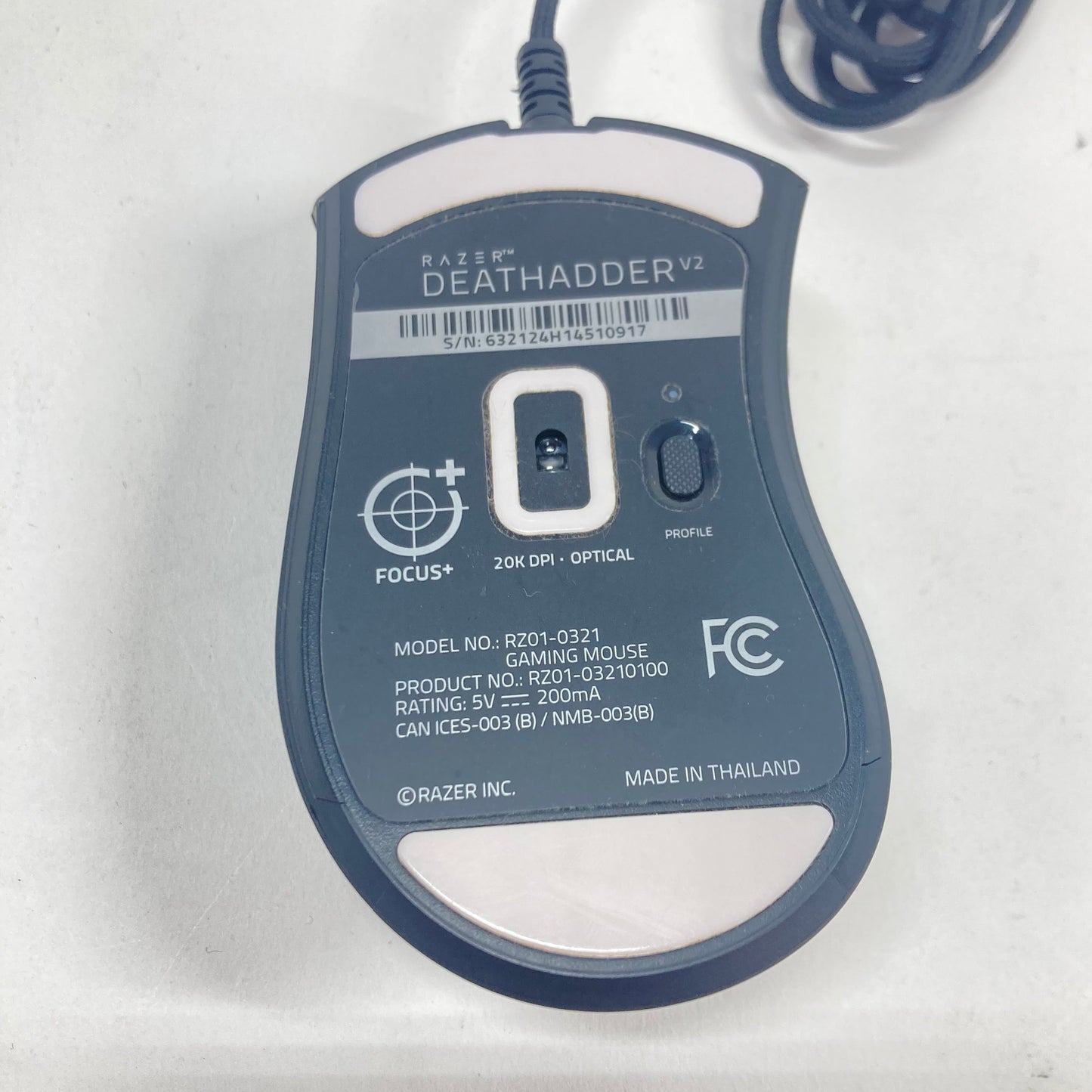 Razer Deathadder V2 Gaming Mouse RZ01-03210100