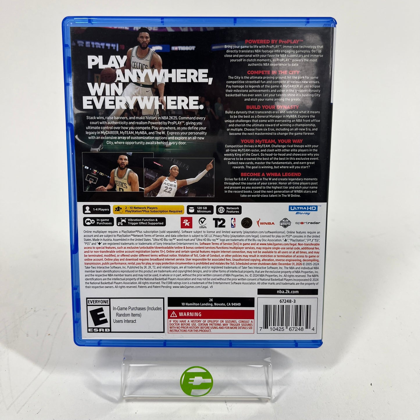 NBA 2K25 (Sony PlayStation 5 PS5, 2024)