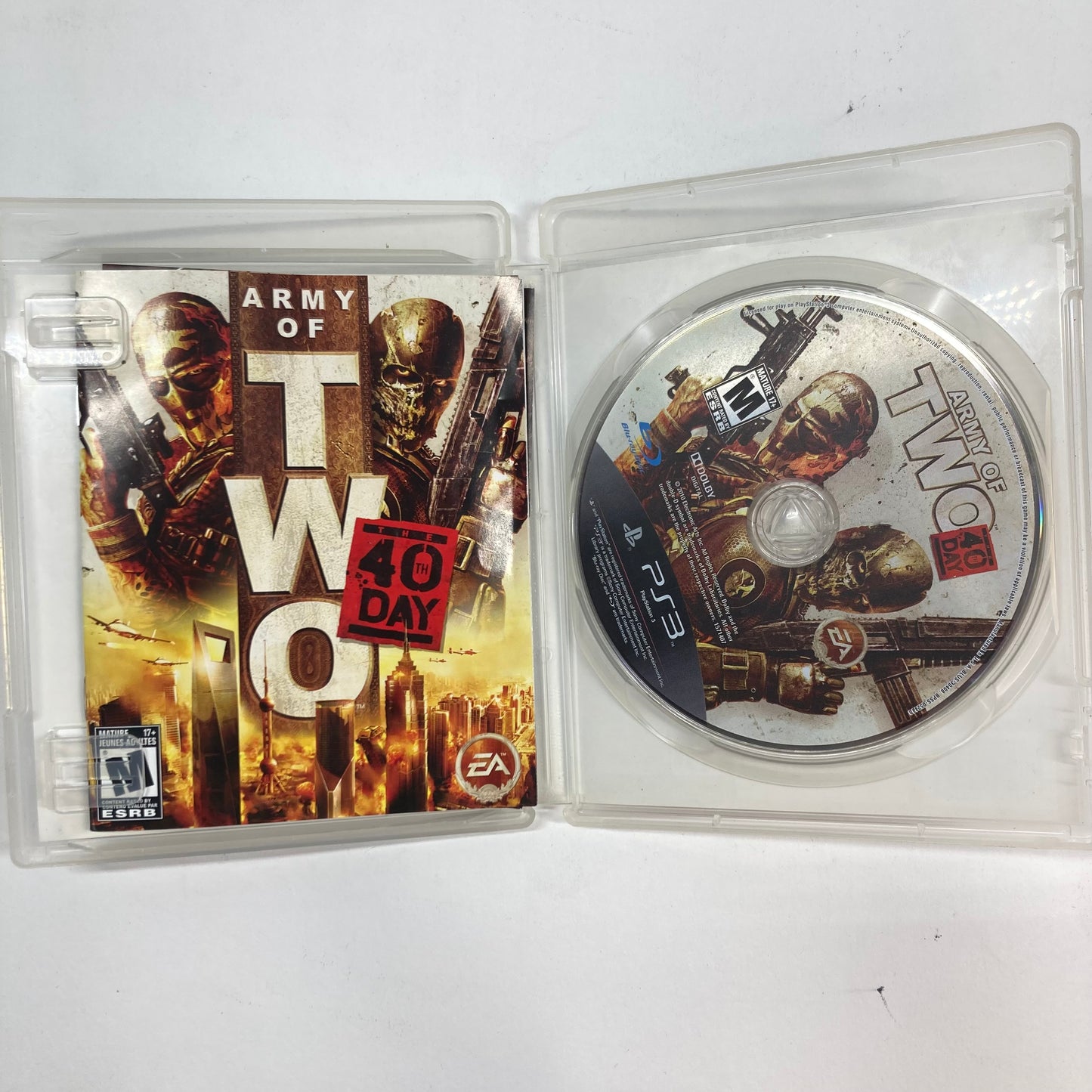 Army of Two: The 40th Day (Sony PlayStation 3 PS3, 2010)