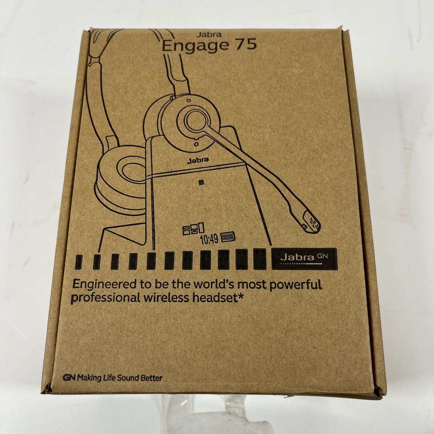 New Jabara Engage 75 Wireless Over-Ear Headphone WHB050BS, WHB051HS