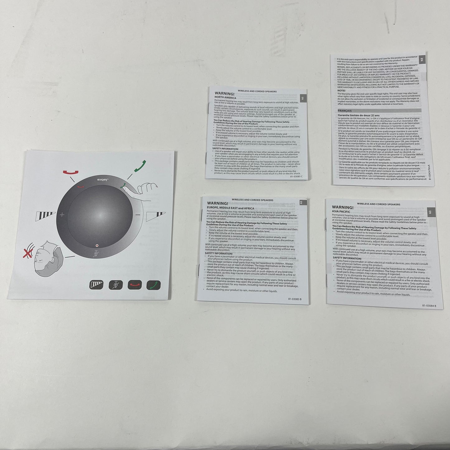 Jabra Speak 410 Hands Free Speaker Phone 7410-109
