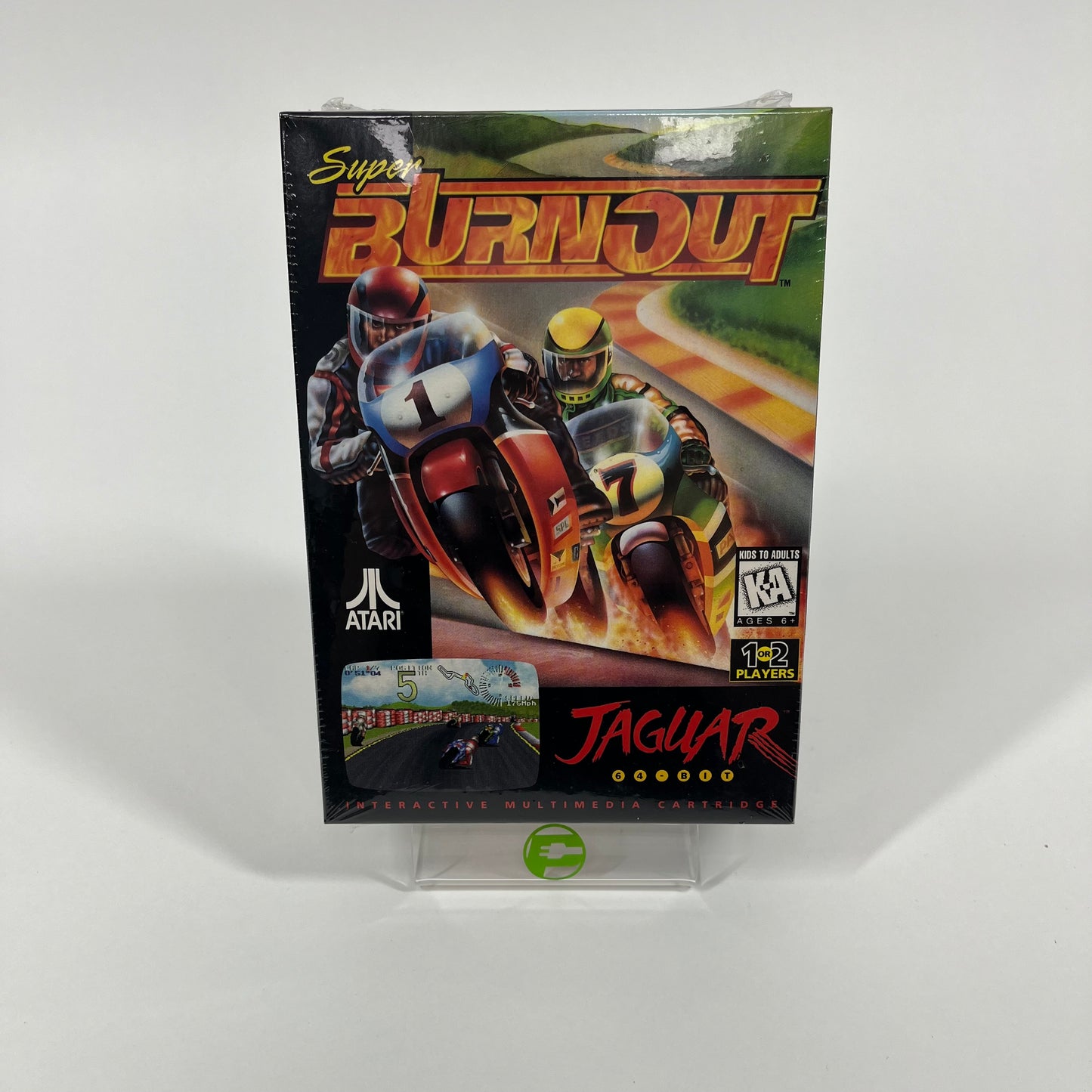New Super Burnout (Atari Jaguar 64 Bit, 1995)