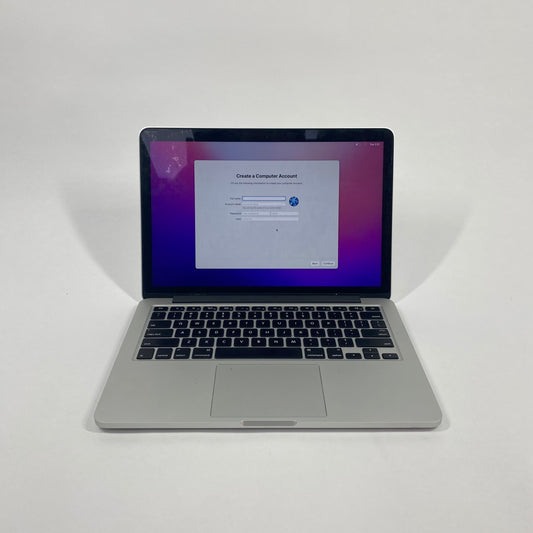 2015 Apple MacBook Pro 13.3" i5 2.7GHz 8GB RAM 128GB SSD Silver A1502