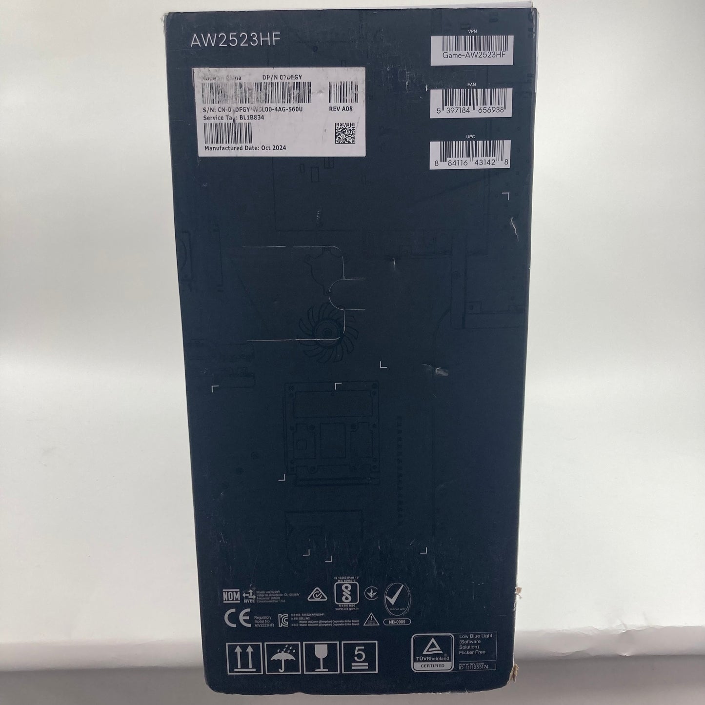 Alienware 25" AW2523HF IPS LED FHD 360Hz Gaming Monitor