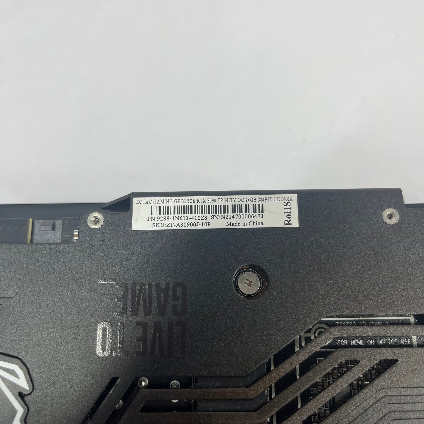Zotac GeForce RTX 3090 Trinity OC 24GB GDDR6X Graphics Card