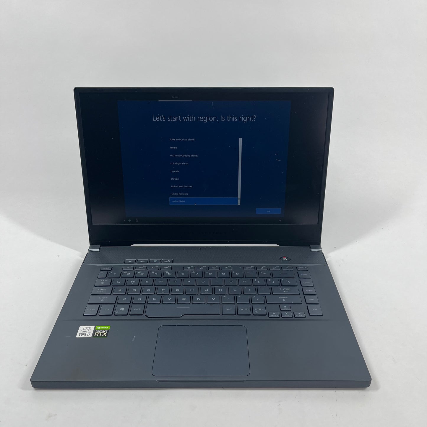 ASUS ROG Zephyrus M15 M15-GU502LW 15" i7 10750H 8GB RAM 1TB SSD GeForce RTX 2070