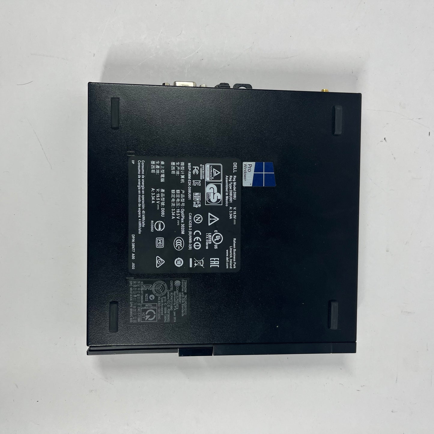 Dell OptiPlex 3020 D08U i5-4590T 1.20GHz 8GB RAM 240GB SSD Intel Graphic