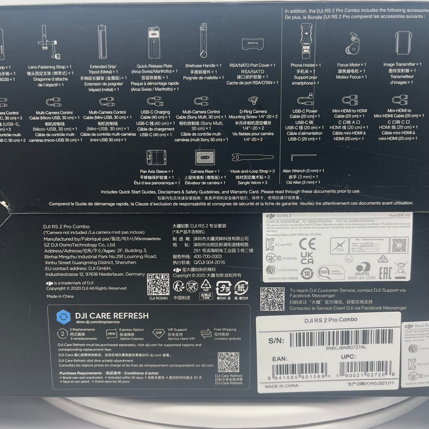 DJI RS 2 Pro Combo 3-Axis Gimbal Stabilizer P02