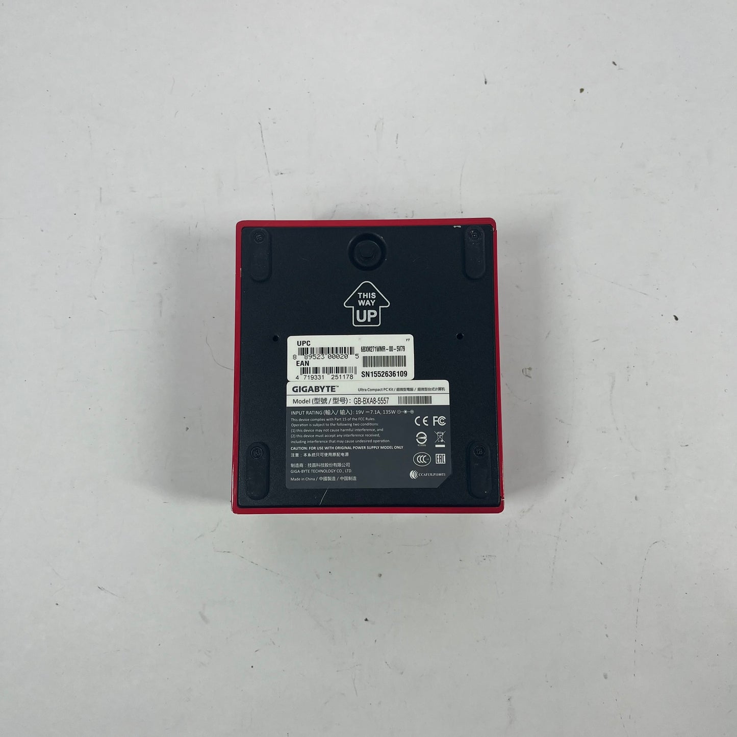 Gigabyte GB‑BXA8‑5557 AMD A8-5557M 7GB 120GB SSD AMD Radeon HD 8550G