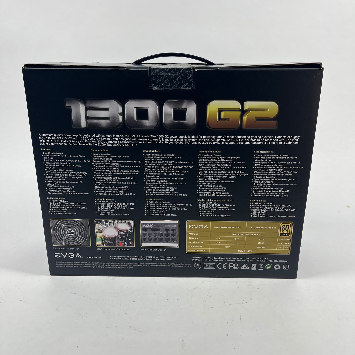 EVGA SuperNova 1300 G2 PSU