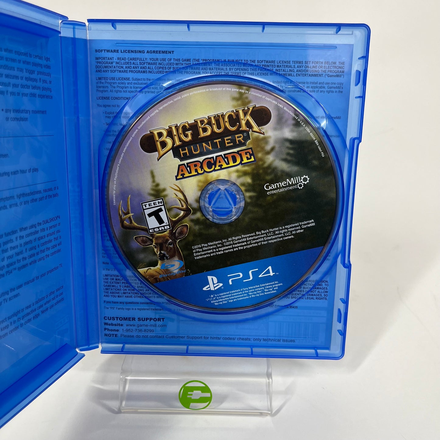 Big Buck Hunter Arcade (Sony PlayStation 4 PS4, 2016)