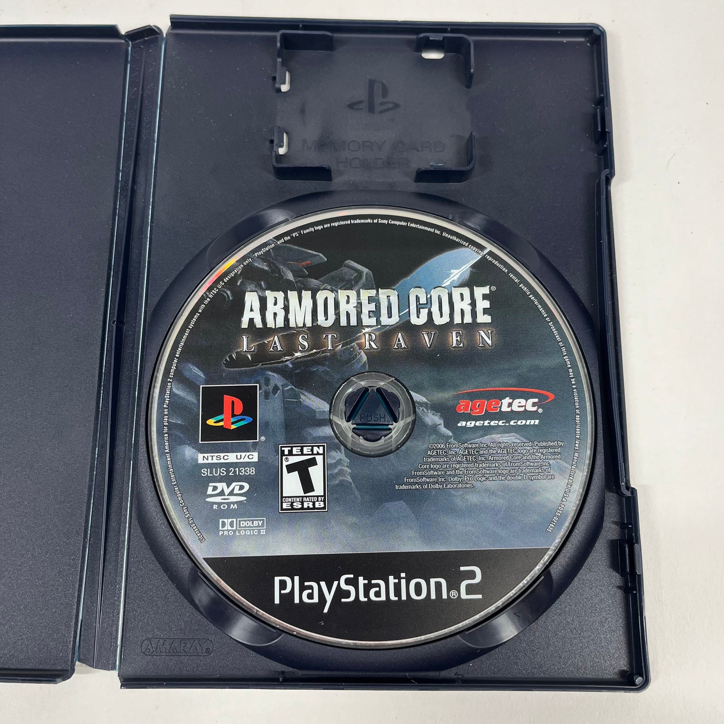 Armored Core Last Raven (Sony PlayStation 2 PS2, 2006) (USED) Missing Manual