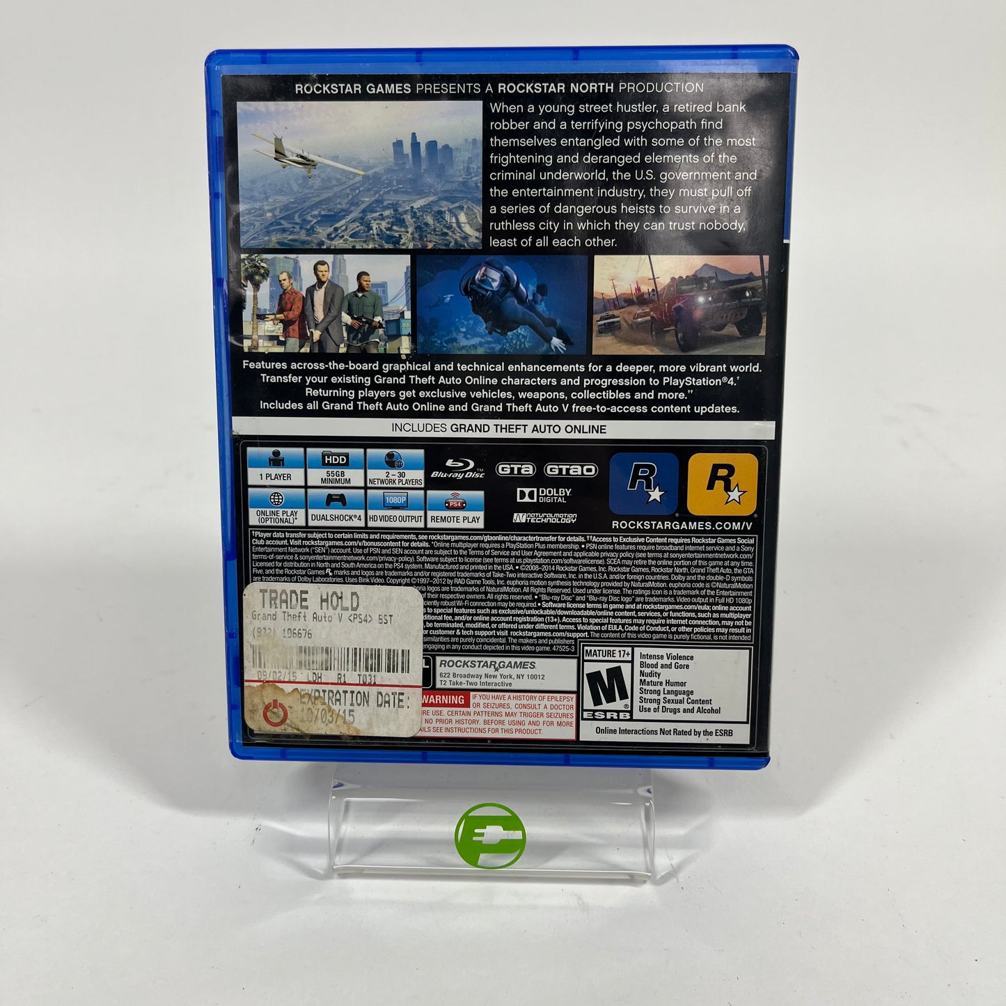 Grand Theft Auto V (Sony PlayStation 4 PS4, 2014)
