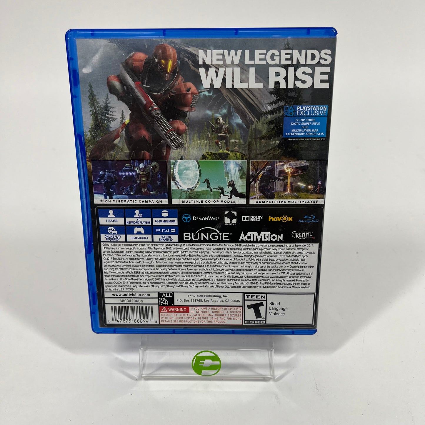 Destiny 2 (Sony PlayStation 4 PS4, 2017)