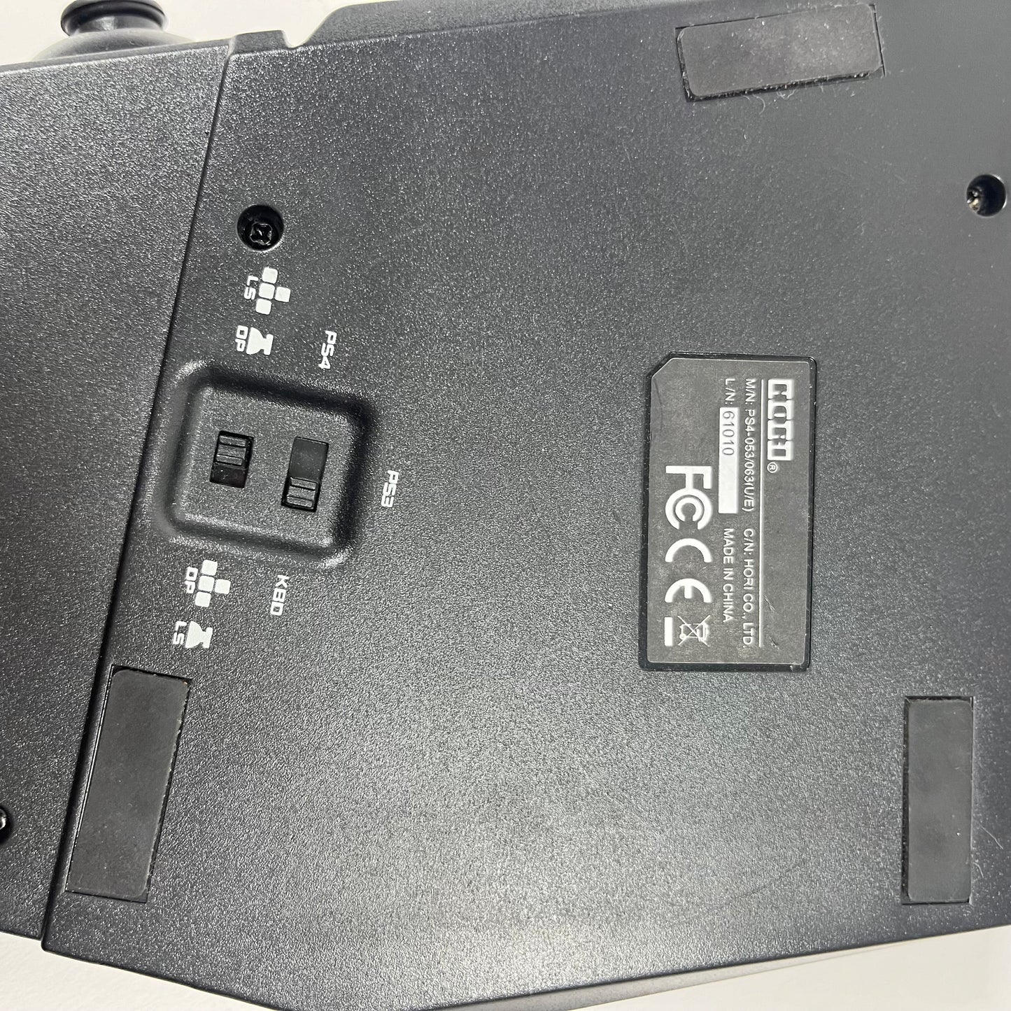 Sony Hori Tactical Assault Commander Black PS4-053/063