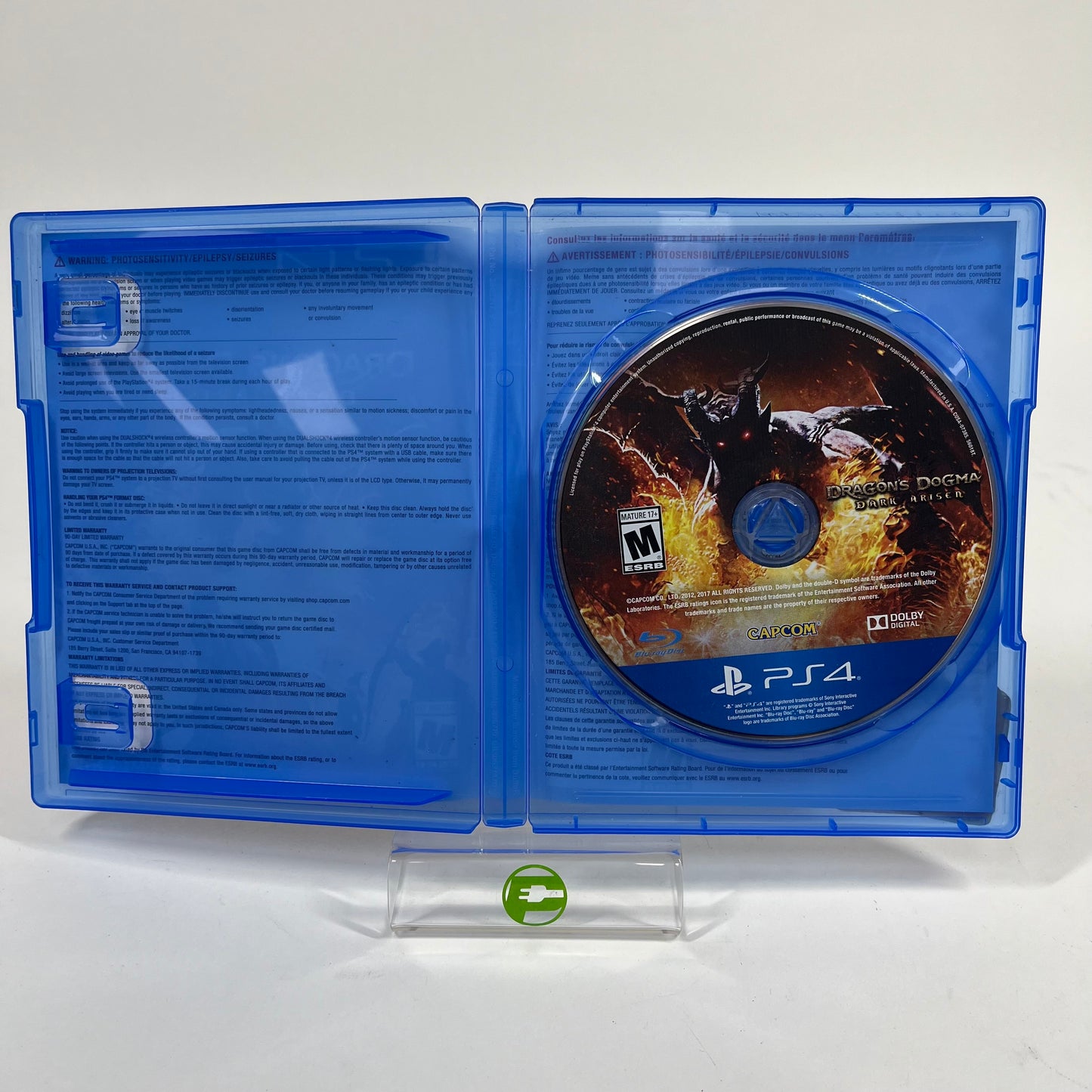 Dragon's Dogma: Dark Arisen (Sony PlayStation 4 PS4, 2017)