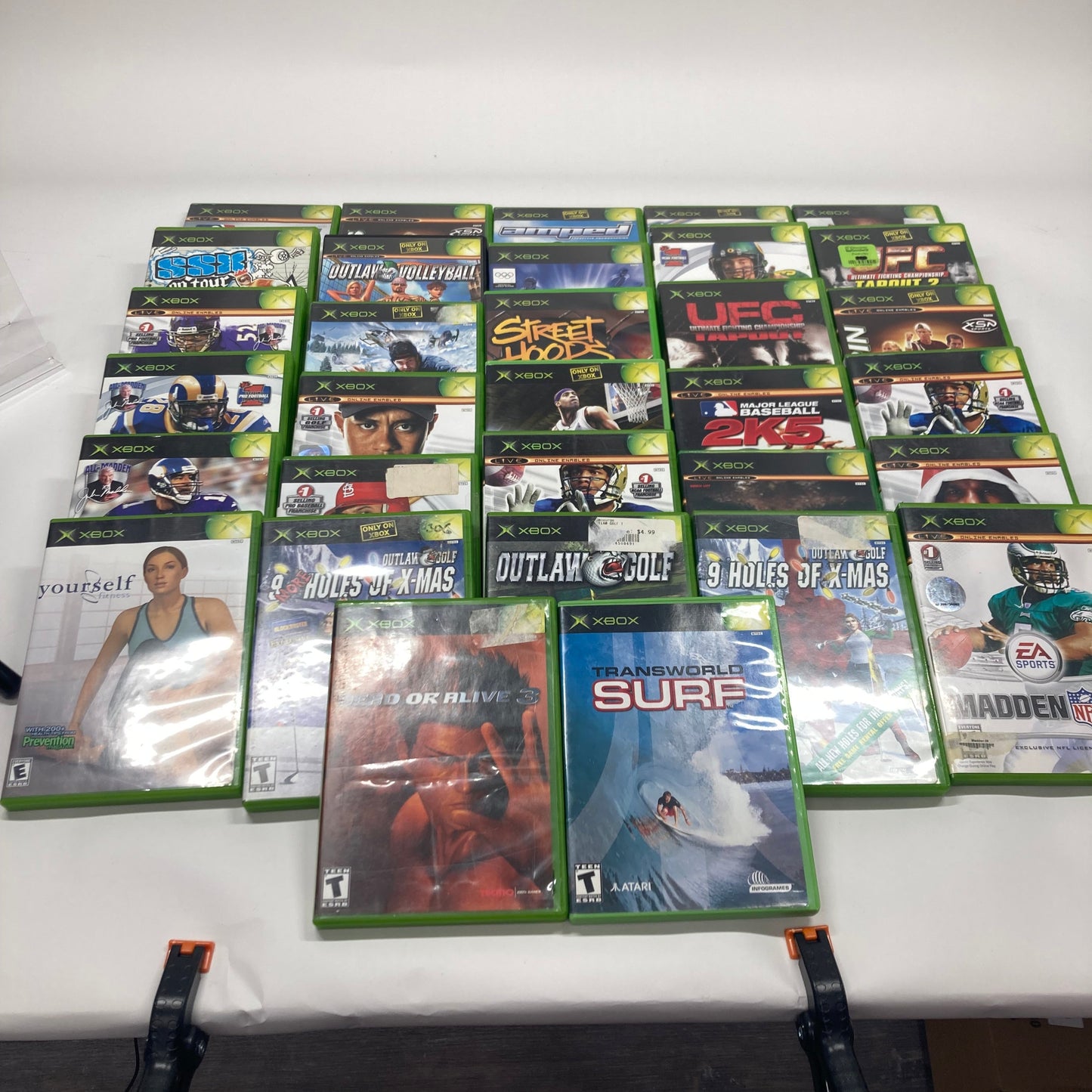 Lot of 32 Microsoft Original Xbox Games