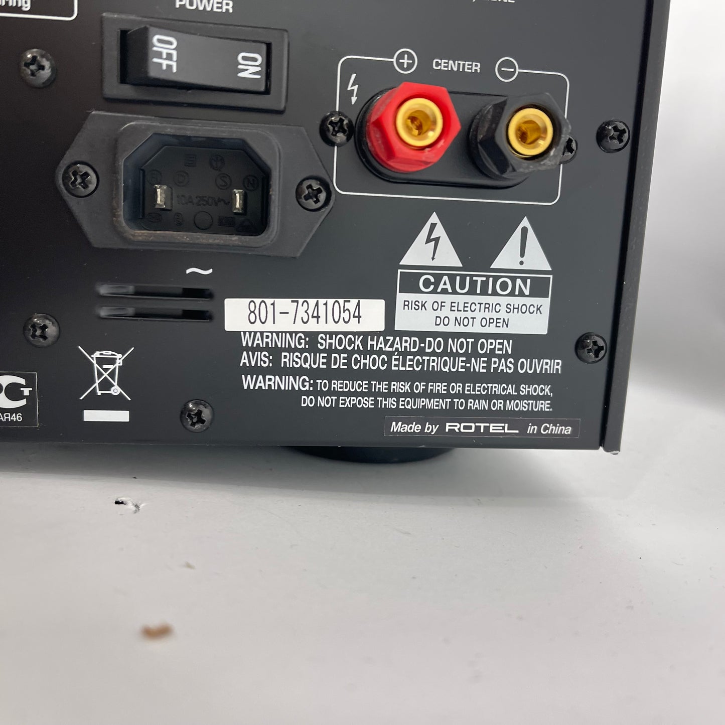 Rotel Surround Sound Receiver A/V Receiver RSX-1057