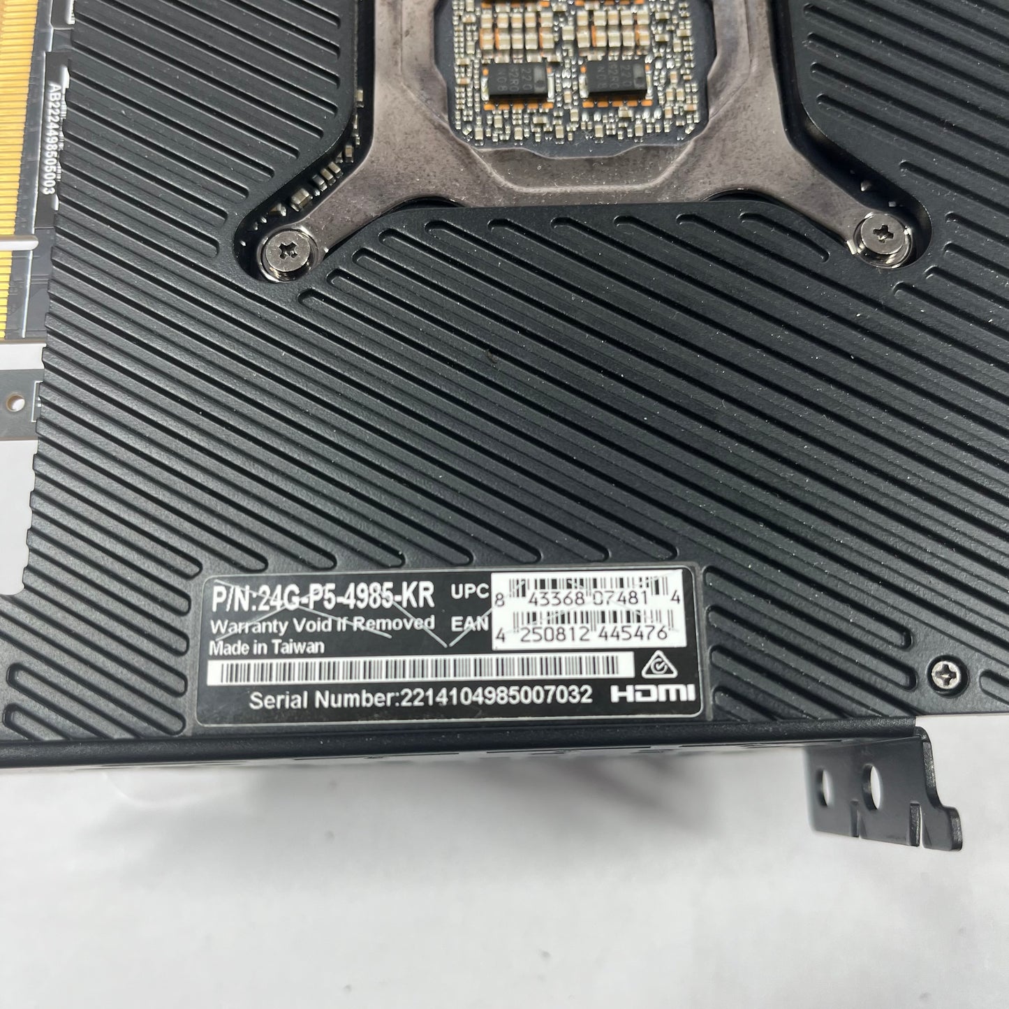 EVGA GeForce RTX 3090 TI FTW3 24GB GDDR6X Graphics Card 24G-4985-KR