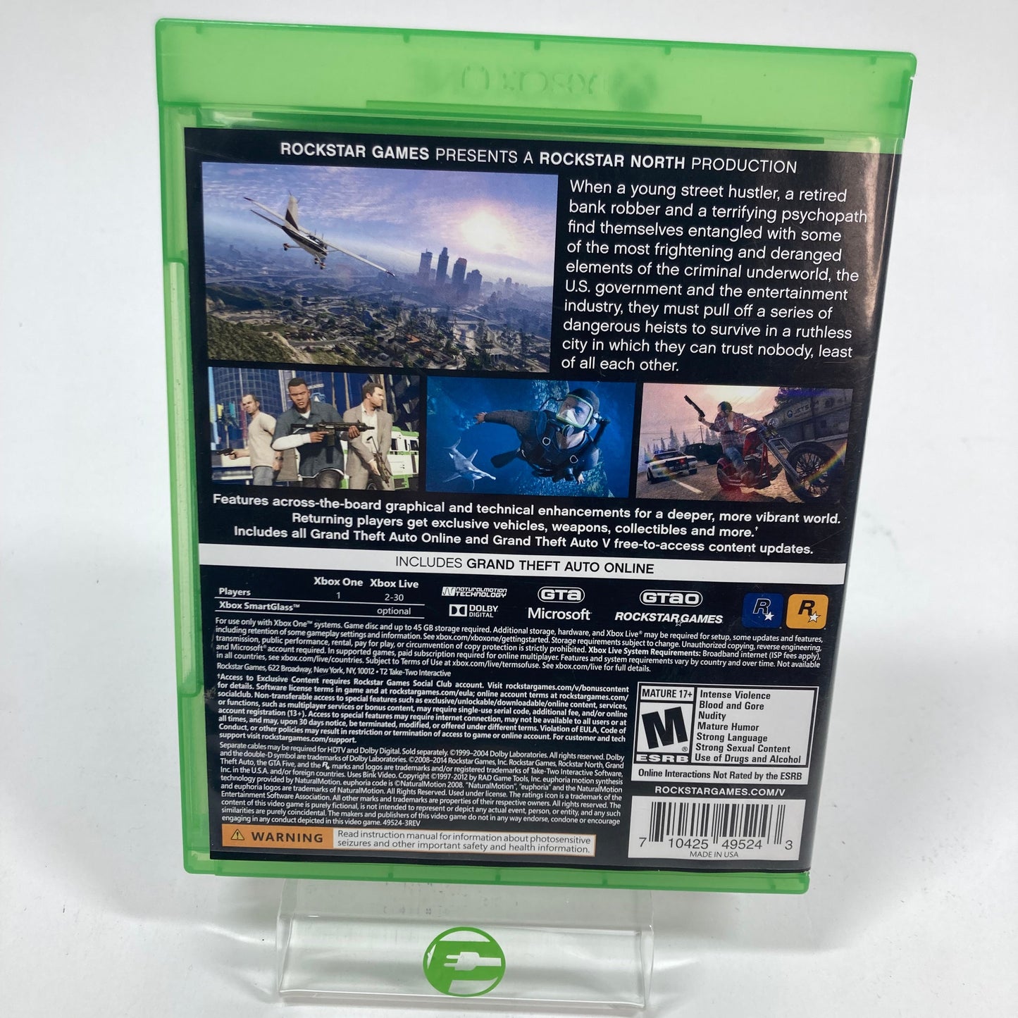 Grand Theft Auto 5 (Xbox One, 2013)