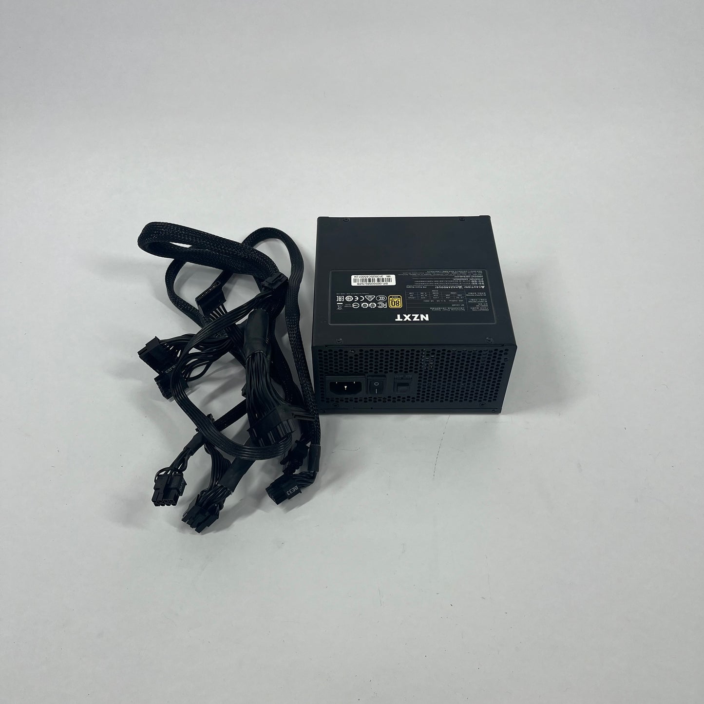 NZXT NP-C650M NA 80 Plus Gold 650W Fully Modular Power Supply