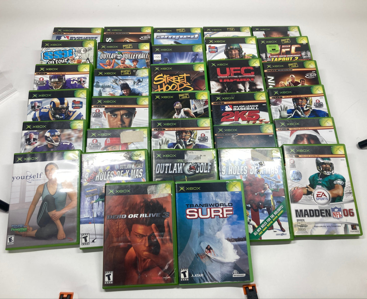 Lot of 32 Microsoft Original Xbox Games