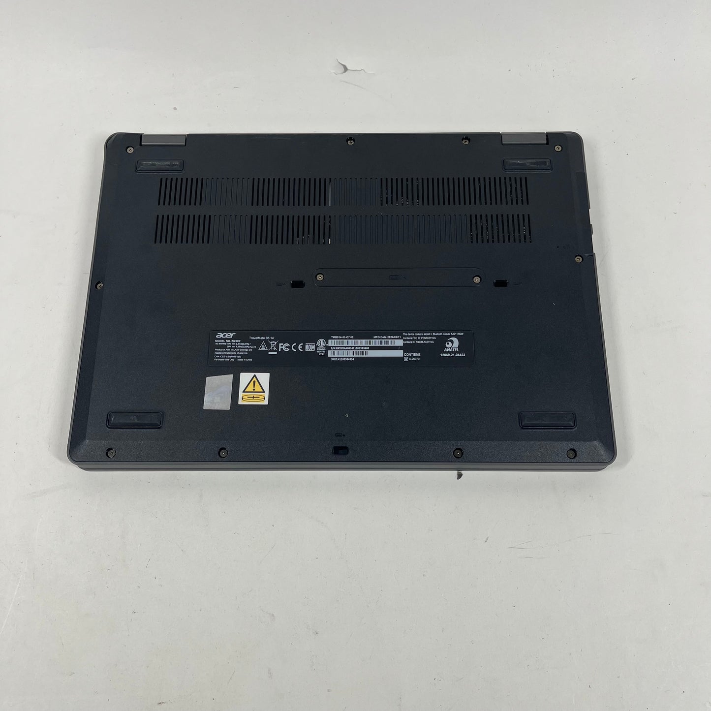 Acer TravelMate B514-31 14" Intel N100 4GB RAM 125GB SSD Internal