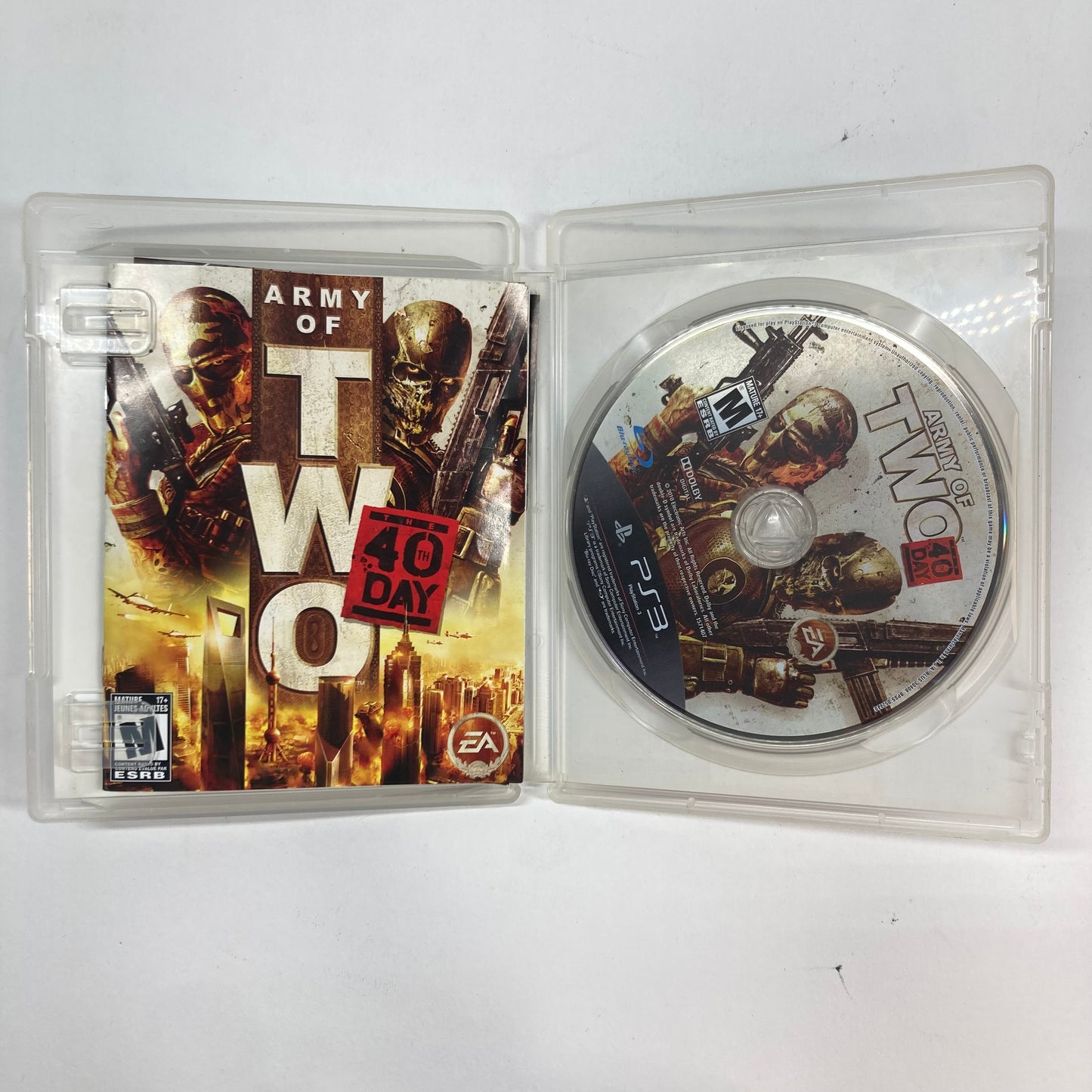 Army of Two: The 40th Day (Sony PlayStation 3 PS3, 2010)
