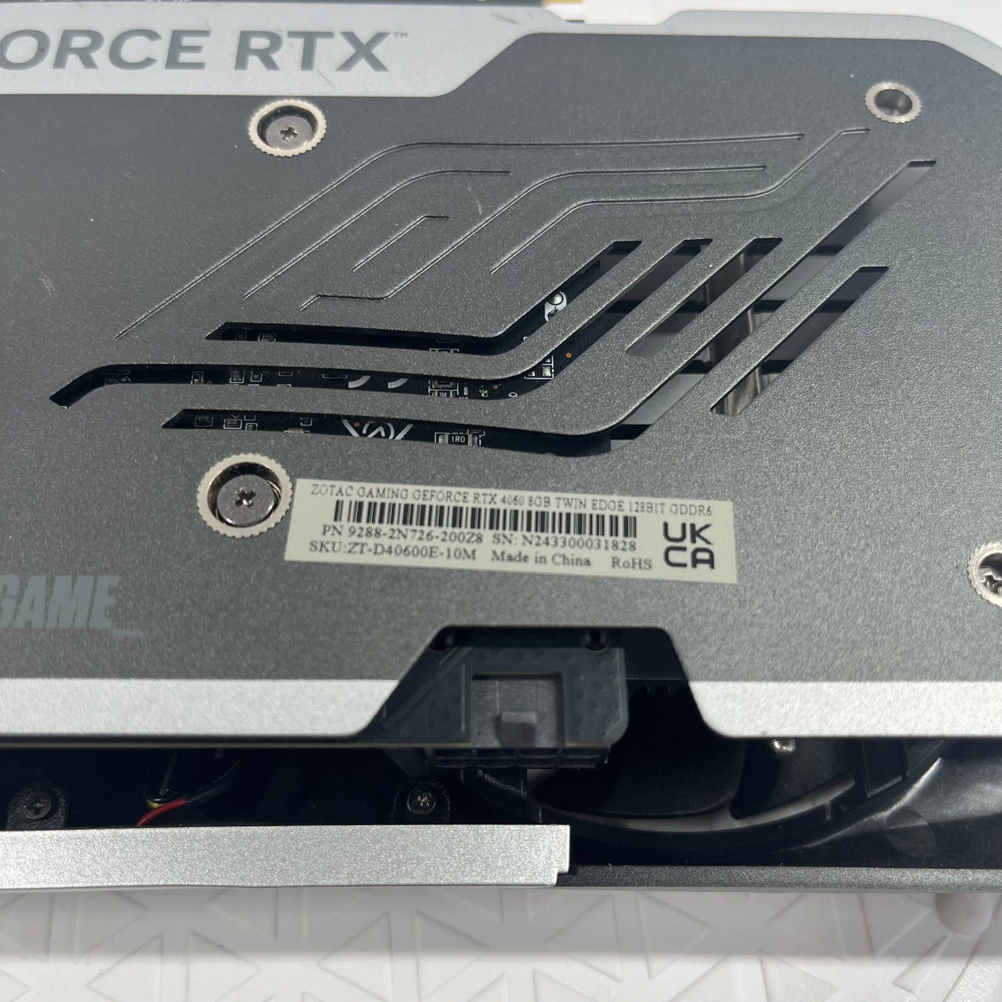 Zotac GeForce RTX 4060 TWIN EDGE 8GB GDDR6 Graphics Card 9288-2N726-200Z8