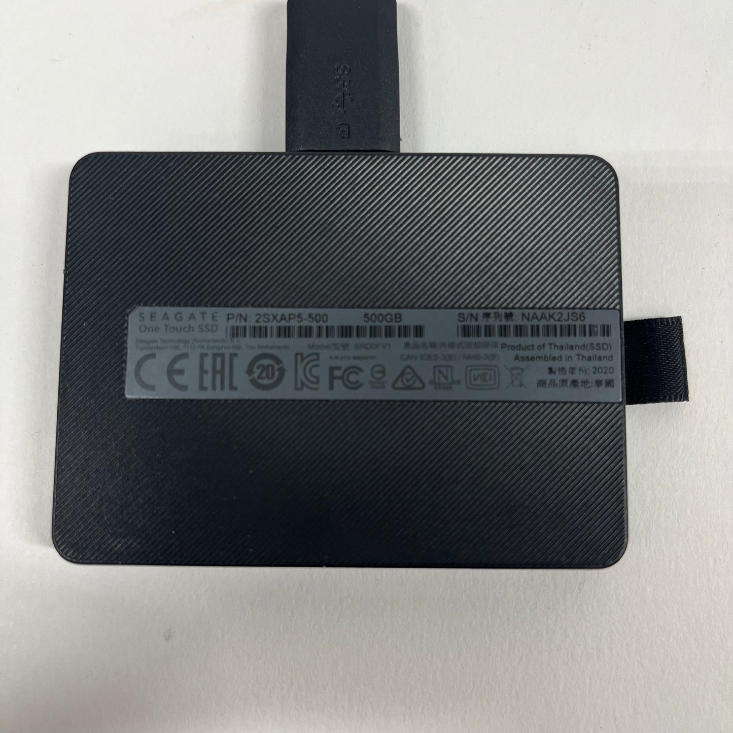 Seagate One Touch SSD Portable Storage Device 2SXAP5-500