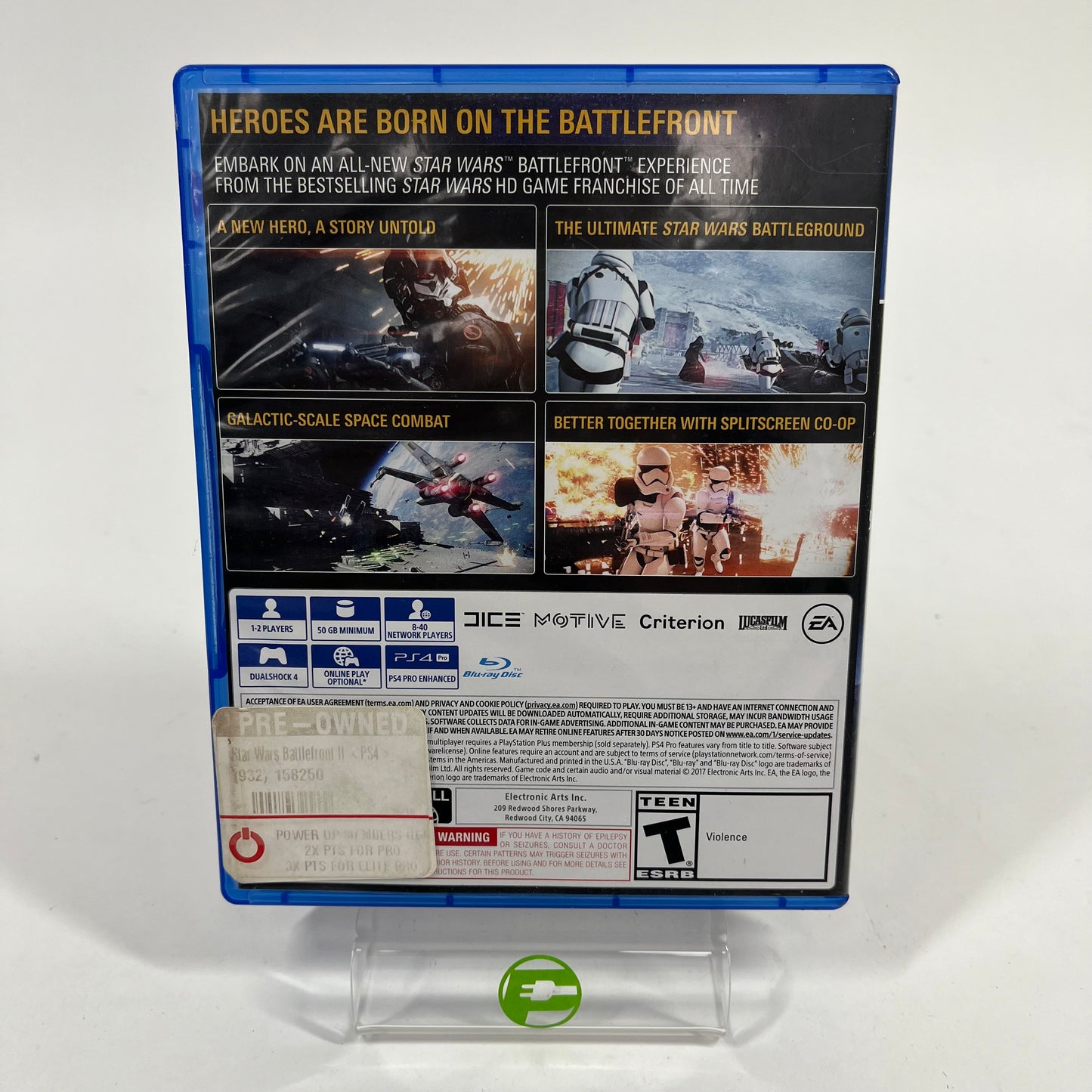 Star Wars: Battlefront II (Sony PlayStation 4 PS4, 2017)