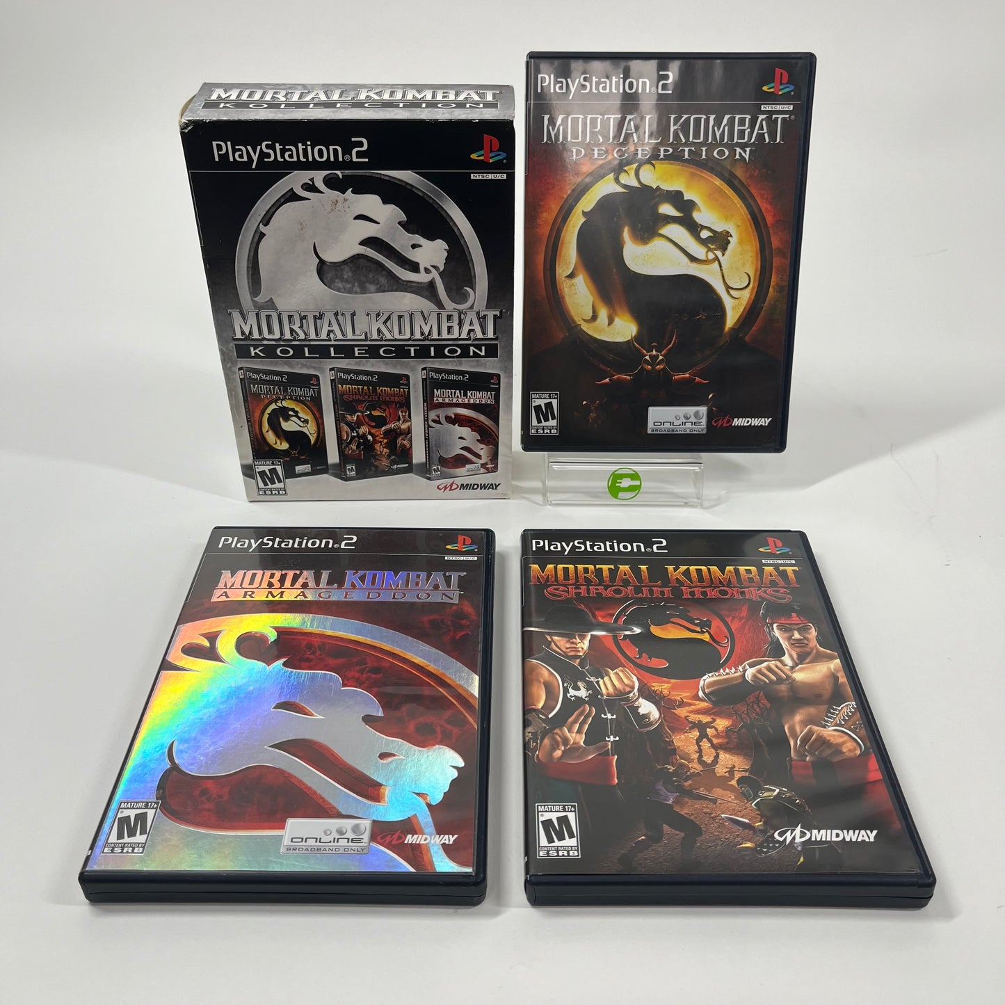 Mortal Kombat Kollection (Sony PlayStation 2 PS2, 2008)
