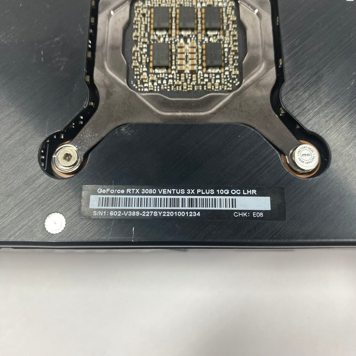 MSI GeForce RTX 3080 Venus 3X Plus 10G OC LHR 10GB GDDR6X Graphics Card Tested