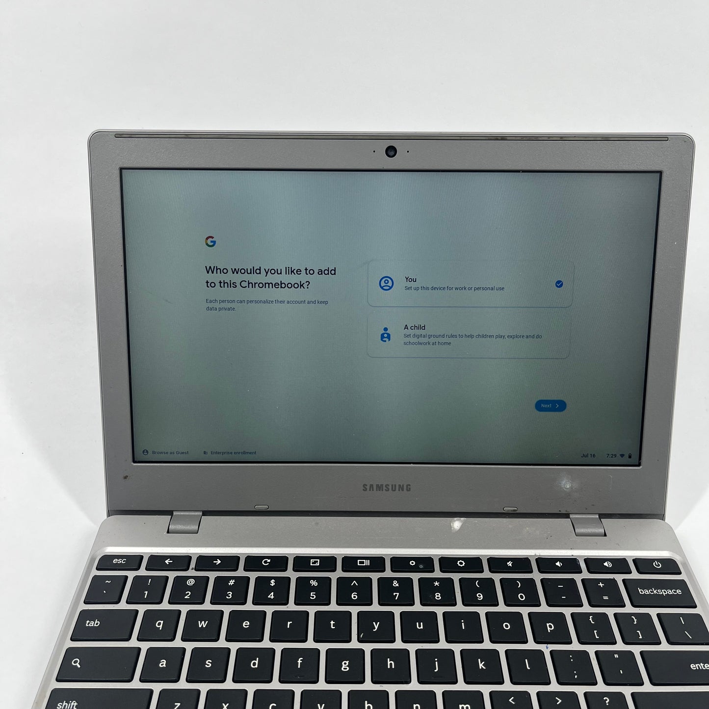 Samsung xf310XBA 8" Laptop