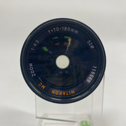 MITAKON MC ZOOM 1:4.5 f=70-180 For Pentax K Mount