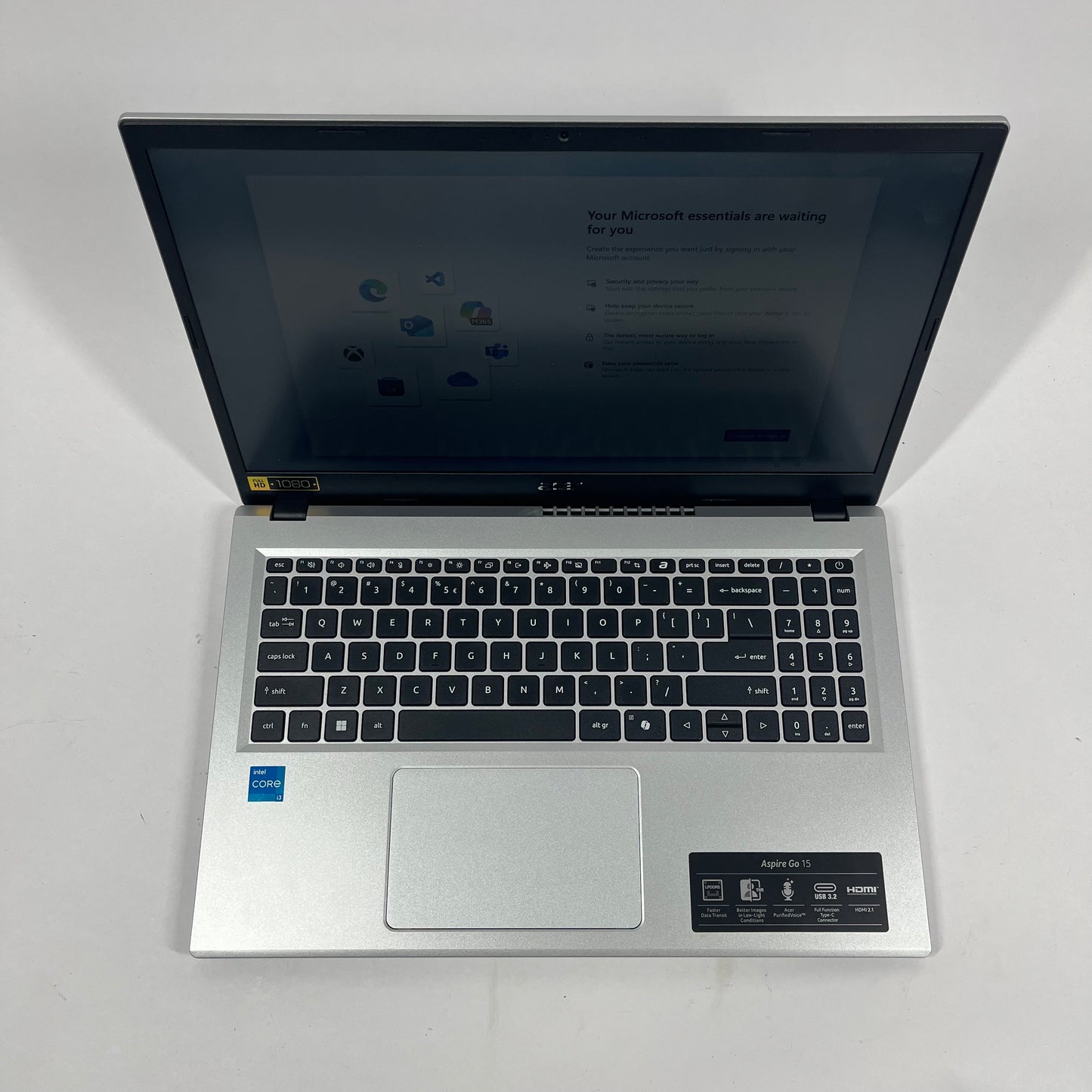 Acer Aspire Go 15 AG15-31P 15" i3-N305 1.1GHz 8GB RAM 128GB SSD