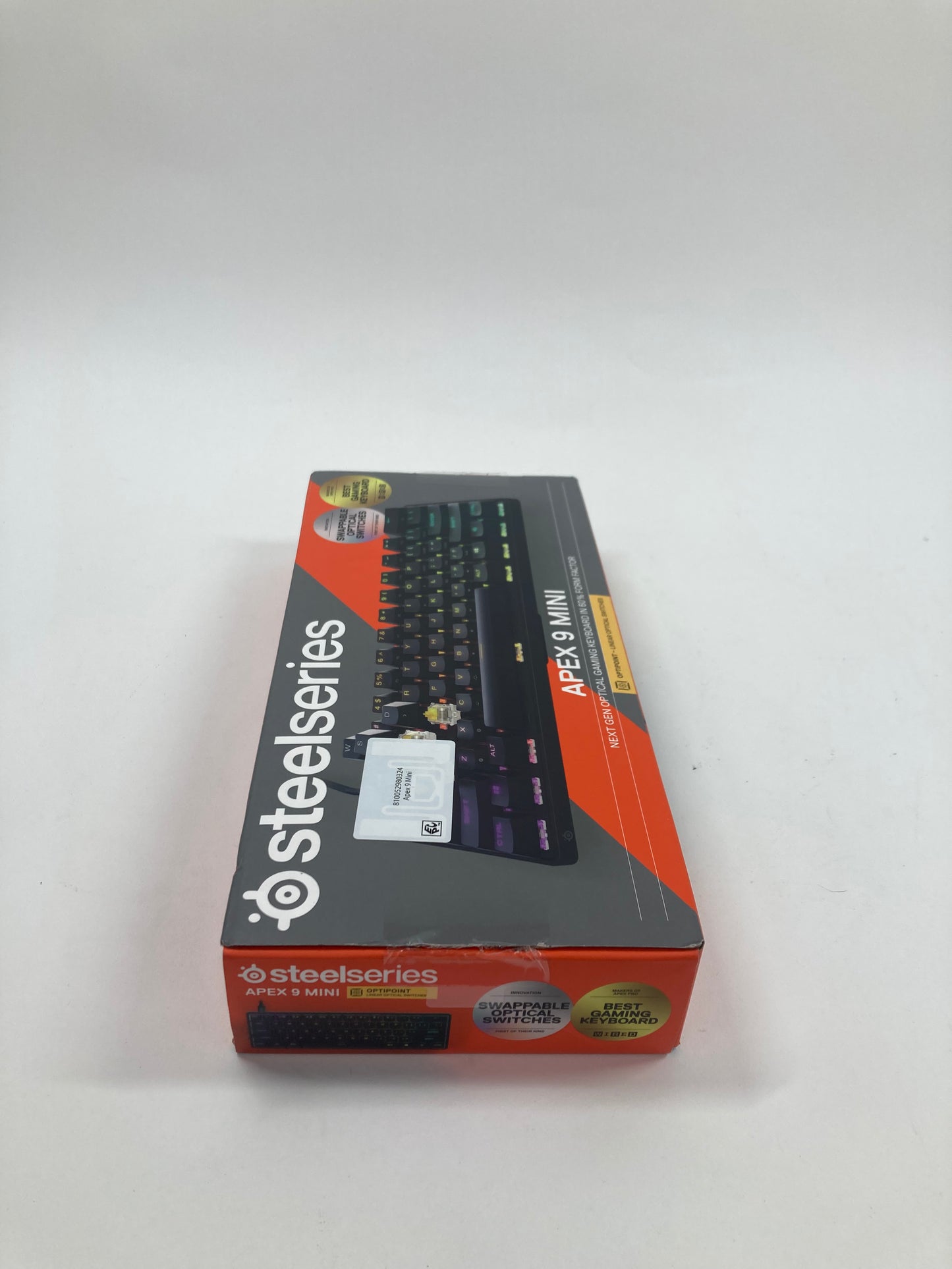 New SteelSeries Apex 9 Mini Gaming Keyboard 64837