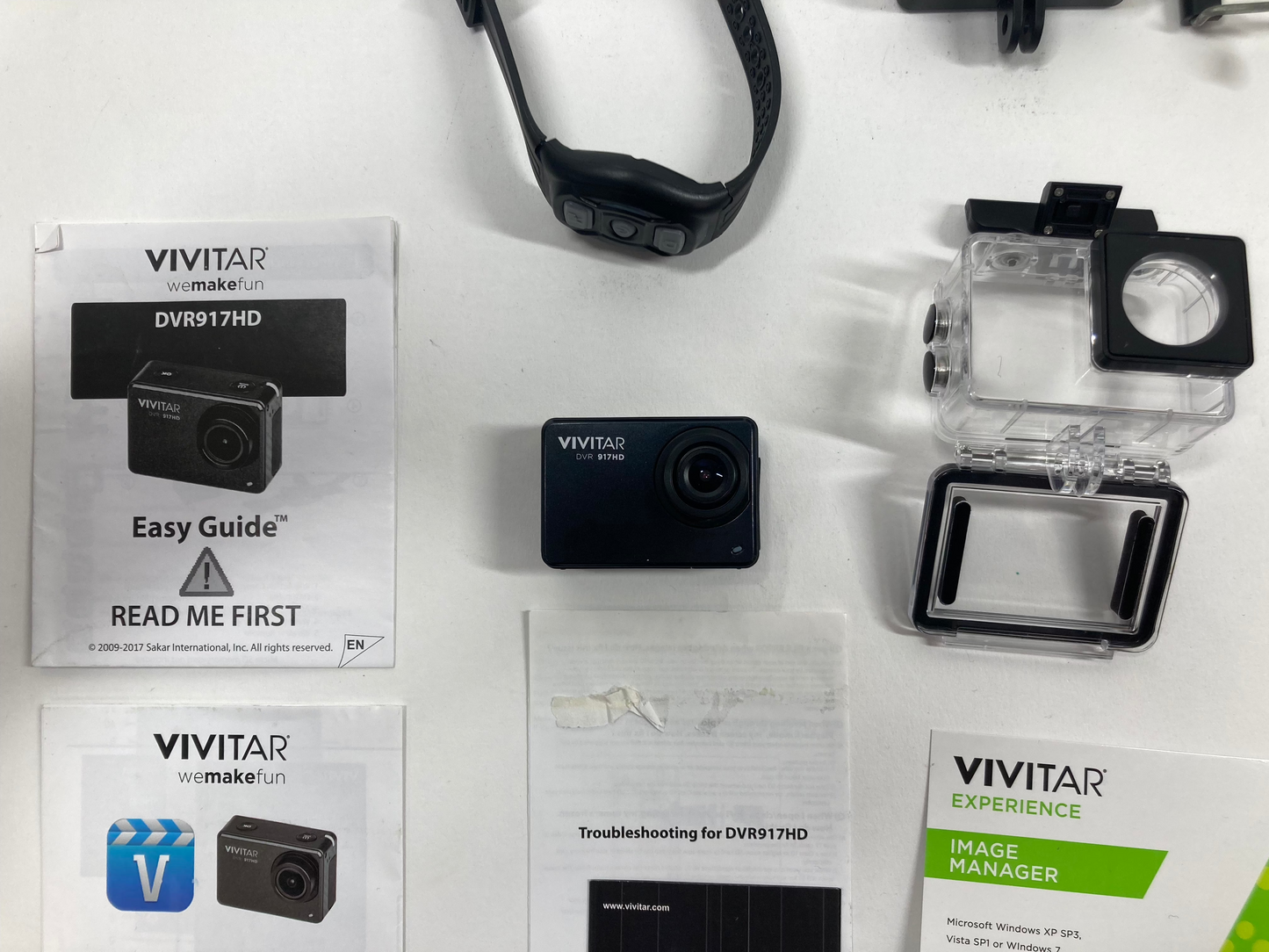 Vivitar DVR917hd 16MP 4K Action Camera DVR917HD-BLK