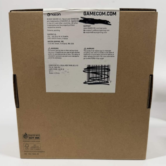 New Gamecom GC-2 Gaming Headset Black 40-1545-01