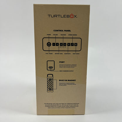 New Turtle Box Speaker Waterproof GRAY