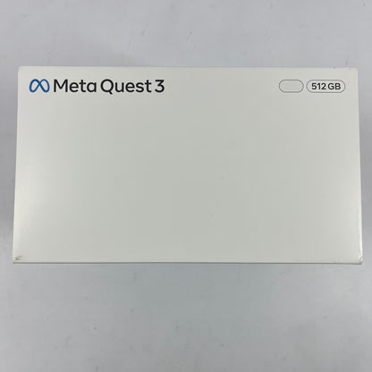 New Meta Quest 3 512GB Virtual Reality Headset 899-00583-01