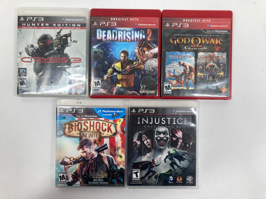 Lot of 6 Sony PlayStation 3 PS3 Games