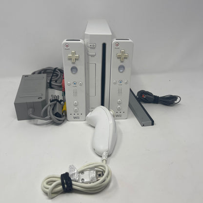 Nintendo Wii Console Gaming System RVL-001 White