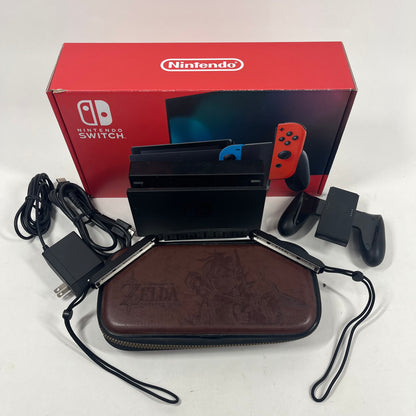 Nintendo Switch Video Game Console HAC-001(-01)  Aqua Blue